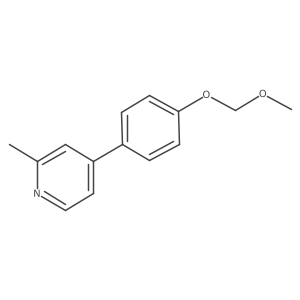 COCOc1ccc(-c2ccnc(C)c2)cc1结构式