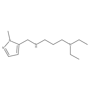 [3-(diethylamino)propyl][(1-methyl-1H-pyrazol-5-yl)methyl]amine Structure