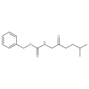 benzyl N-(5-methyl-2-oxohexyl)carbamate Structure