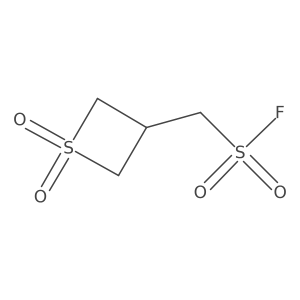 (1,1-Dioxothietan-3-yl)methanesulfonyl fluoride Structure