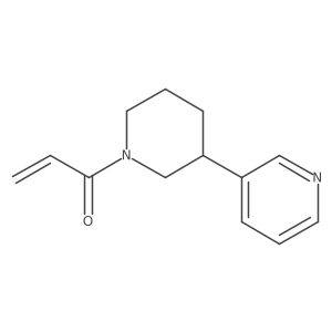 1-(3-(Pyridin-3-yl)piperidin-1-yl)prop-2-en-1-one结构式