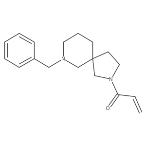 1-{7-Benzyl-2,7-diazaspiro[4.5]decan-2-yl}prop-2-en-1-one Structure