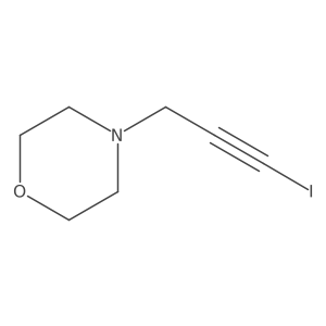 4-(3-Iodo-2-propyn-1-yl)morpholine Structure