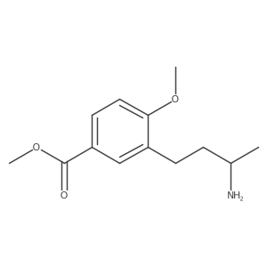 Methyl 3-(3-aminobutyl)-4-methoxybenzoate Structure