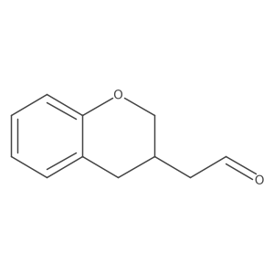 2-(3,4-dihydro-2H-1-benzopyran-3-yl)acetaldehyde Structure