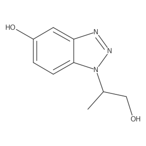 1-(1-hydroxypropan-2-yl)-1H-1,2,3-benzotriazol-5-ol Structure
