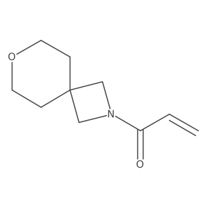 1-(7-Oxa-2-azaspiro[3.5]nonan-2-yl)prop-2-en-1-one结构式