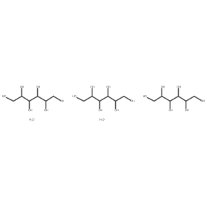 D-Glucitol, hydrate (3:2)结构式