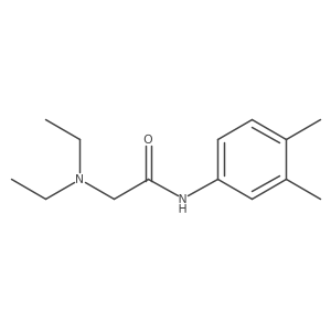 2-(diethylamino)-N-(3,4-dimethylphenyl)acetamide Structure