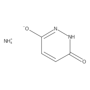 1,2-Dihydro-3,6-pyridazinedione monoammonium salt结构式