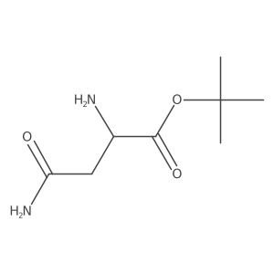 D-Asparagine tert-butyl ester结构式