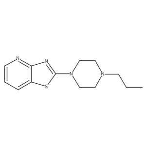 Thiazolo[4,5-b]pyridine,2-(4-propyl-1-piperazinyl)-结构式