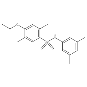 (3,5-Dimethylphenyl)[(4-ethoxy-2,5-dimethylphenyl)sulfonyl]amine Structure