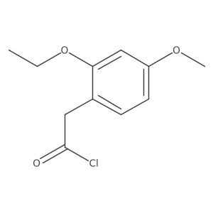 2-Ethoxy-4-methoxybenzeneacetyl chloride Structure