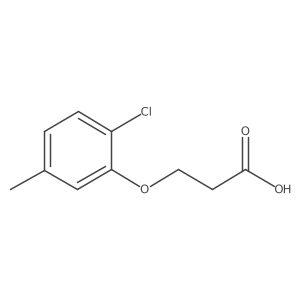 3-(2-Chloro-5-methylphenoxy)propanoic acid Structure
