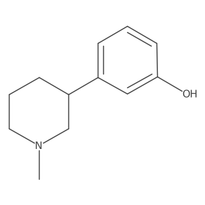 3-(1-Methylpiperidin-3-YL)phenol Structure
