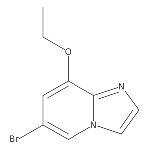 6-Bromo-8-ethoxyimidazo[1,2-a]pyridine Structure