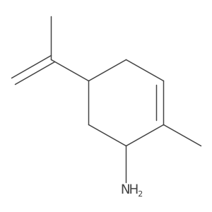 (5S)-2-methyl-5-(prop-1-en-2-yl)cyclohex-2-en-1-amine Structure