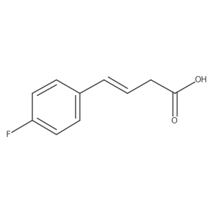 4-(4-Fluorophenyl)but-3-enoic acid Structure