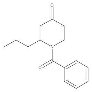 4-Piperidinone, 1-benzoyl-2-propyl-结构式