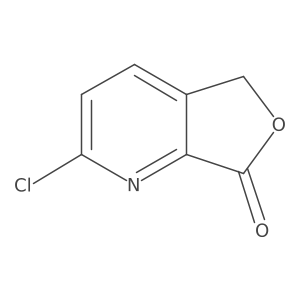 2-chlorofuro[3,4-b]pyridin-7(5H)-one Structure