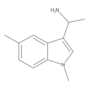 1-(1,5-Dimethyl-1H-indol-3-YL)ethan-1-amine Structure