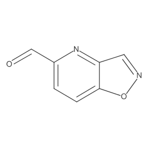 Isoxazolo[4,5-b]pyridine-5-carbaldehyde Structure