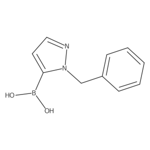 (1-Benzyl-1H-pyrazol-5-yl)boronic acid Structure