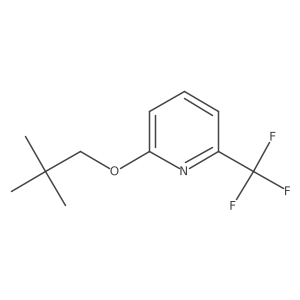 2-(Neopentyloxy)-6-(trifluoromethyl)pyridine Structure