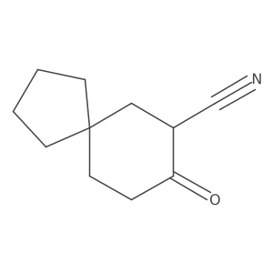 8-Oxospiro[4.5]decane-7-carbonitrile结构式