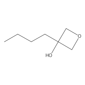 3-Butyloxetan-3-ol结构式