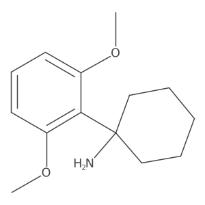 1-(2,6-Dimethoxyphenyl)cyclohexan-1-amine Structure