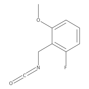 1-Fluoro-2-(isocyanatomethyl)-3-methoxybenzene Structure