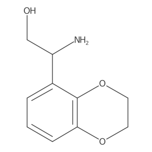 2-Amino-2-(2,3-dihydro-1,4-benzodioxin-5-yl)ethan-1-ol Structure
