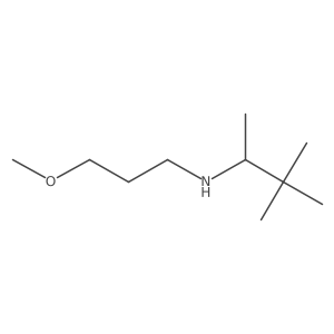 (3,3-Dimethylbutan-2-yl)(3-methoxypropyl)amine Structure
