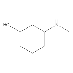 trans-3-Methylamino-cyclohexanol结构式