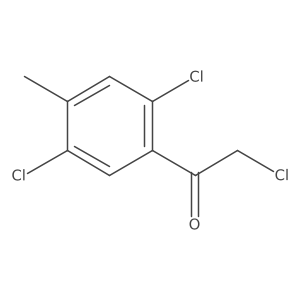 2',5'-Dichloro-4'-methylphenacyl chloride结构式