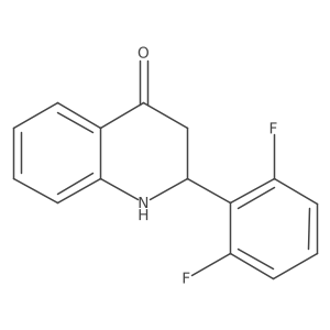 2-(2,6-Difluorophenyl)-2,3-dihydroquinolin-4(1H)-one Structure