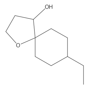 8-Ethyl-1-oxaspiro[4.5]decan-4-ol Structure