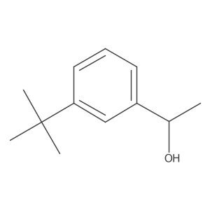 (1R)-1-(3-tert-butylphenyl)ethan-1-ol结构式