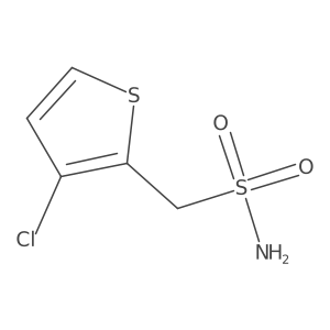 (3-Chlorothiophen-2-yl)methanesulfonamide Structure