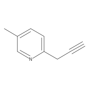 5-Methyl-2-(prop-2-yn-1-yl)pyridine Structure