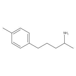 (2R)-5-(4-Methylphenyl)pentan-2-amine Structure