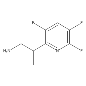 (2S)-2-(3,5,6-Trifluoropyridin-2-yl)propan-1-amine结构式