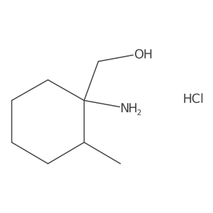 (1-Amino-2-methylcyclohexyl)methanol hydrochloride Structure