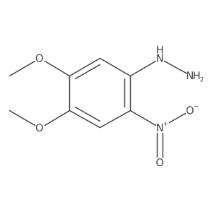 (4,5-Dimethoxy-2-nitrophenyl)hydrazine Structure
