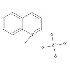 1-Methylquinolin-1-ium perchlorate Structure