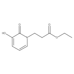 Ethyl 3-(3-hydroxy-2-oxopyridin-1(2h)-yl)propanoate Structure