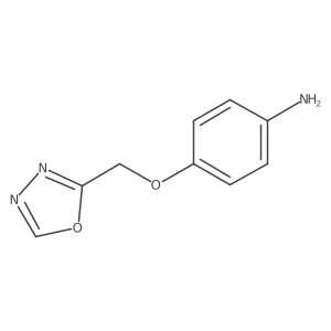 4-((1,3,4-Oxadiazol-2-yl)methoxy)aniline Structure