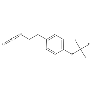 1-(2-Isocyanatoethyl)-4-(trifluoromethoxy)benzene Structure